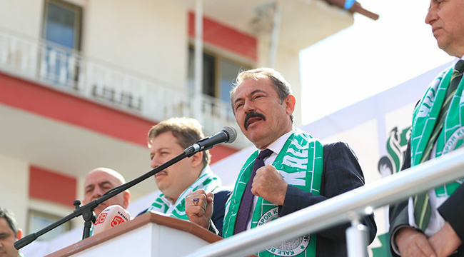 “BELEDİYECİLİKTE ÇIĞIR AÇTIK”