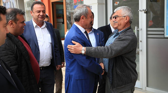 MİLLETVEKİLİ TİN BABADAĞLILARLA BULUŞTU