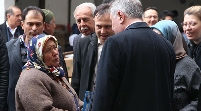 BAHTİYAR, KALE’DE KONVOYLA KARŞILANDI