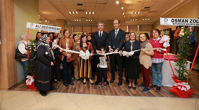 EL EMEĞİ PAZARI, PAÜ HASTANESİ'NDE SERGİ AÇTI