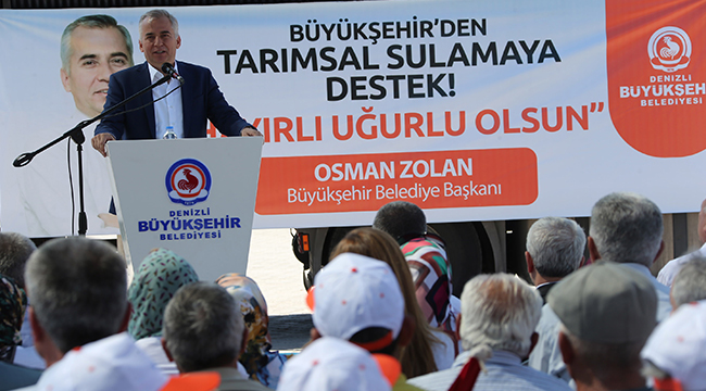 ÇİFTÇİ DOSTU BAŞKAN ZOLAN