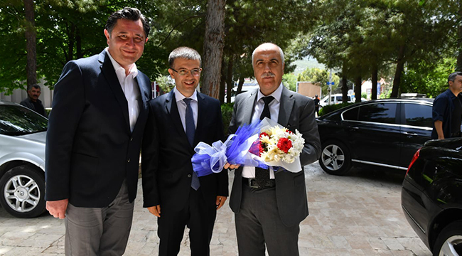 Vali Karahan Önce Cankurtaran’ı Sonra Tavas’ı Ziyaret Etti