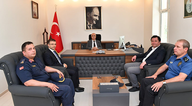 Vali Karahan Önce Cankurtaran’ı Sonra Tavas’ı Ziyaret Etti
