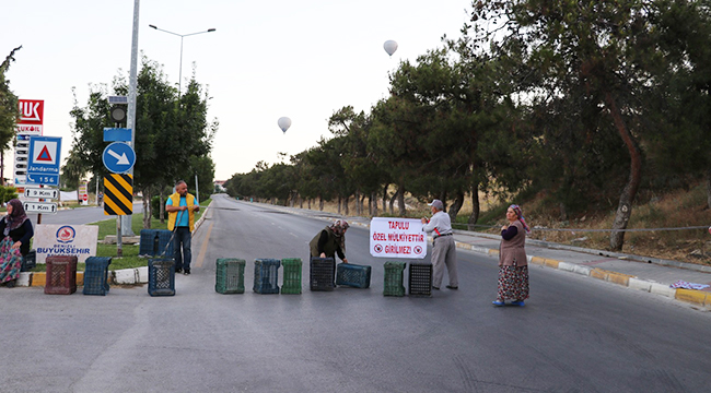 Pamukkale Yolunda Yine Eylem