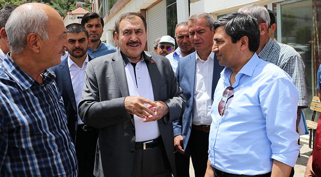 Eroğlu Kiraz Cenneti Honaz’da Üreticiyle Buluştu