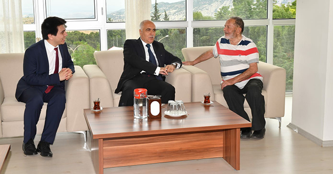 Vali Karahan, Babadağ ve Sarayköy Muhtarlar İle Bir araya Geldi