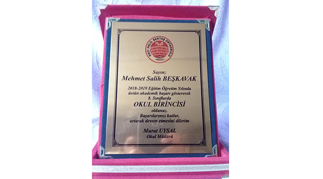 Bir Birincide Hacı Halil Bektaş Ortaokulu’ndan