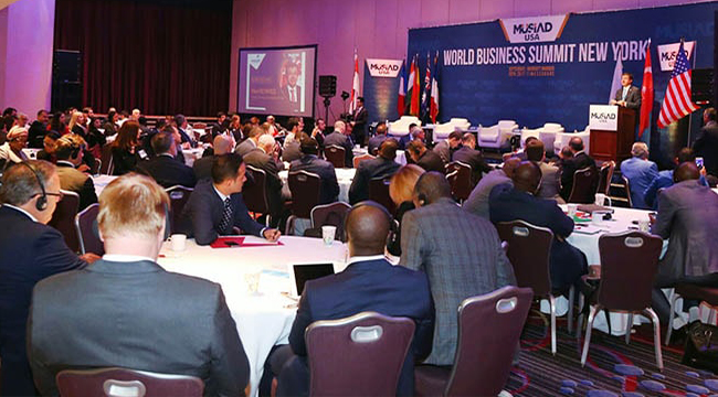ZEYBEKCİ,NEW YORK'TA İŞ DÜNYASINA SESLENDİ