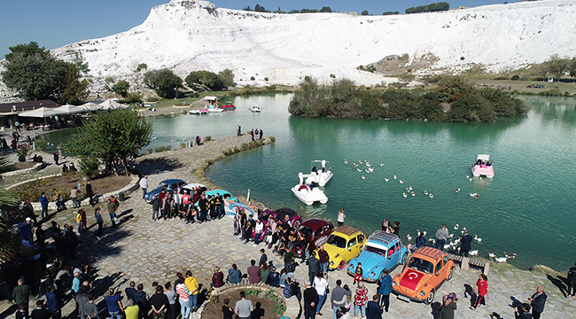 PAMUKKALE’DE VOSVOS RÜZGARI ESTİ