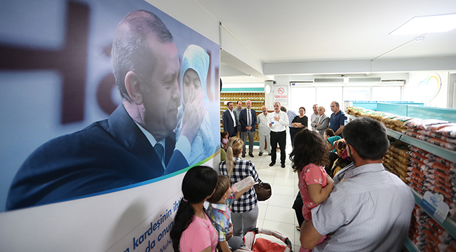 PAMUKKALE SOSYAL MARKET 4 BİN AİLEYE ULAŞTI