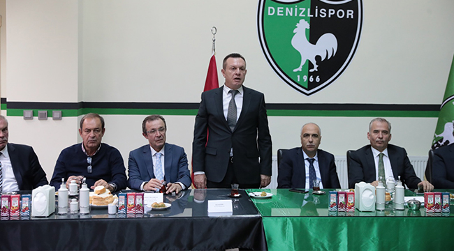 DENİZLİSPOR’A MORAL YEMEĞİ