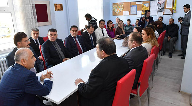 VALİ KARAHAN HONAZ İLÇESİNİ ZİYARET ETTİ