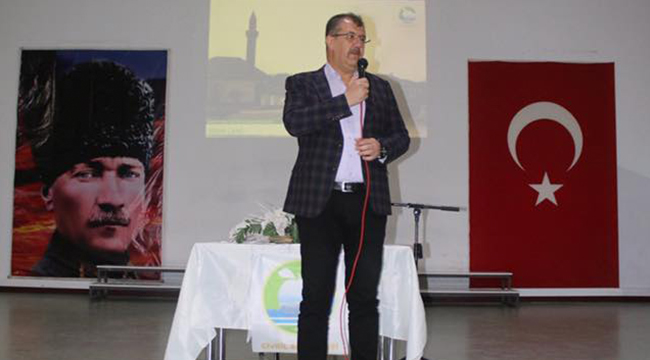 BAŞKAN GÜVEN ÖĞRENCİLERLE SÖYLEŞTİ