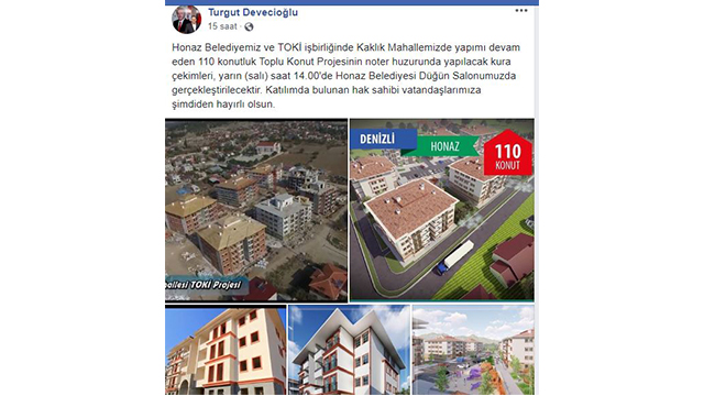 HONAZ’DA KURALAR BUGÜN ÇEKİLİYOR