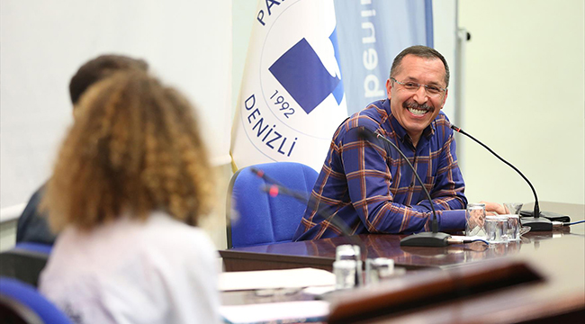 REKTÖR BAĞ, ‘Bİ KAHVE SOHBETİ’NİN KONUĞU OLDU