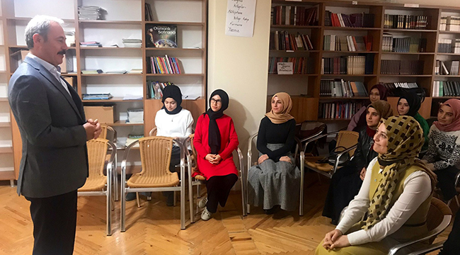 MİLLETVEKİLİ TİN, TÜGVA’DA GENÇLERLE BULUŞTU