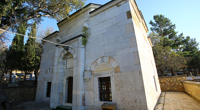 HÜSAMETTİN GAZİ BEY TÜRBESİ RESTORE EDİLDİ