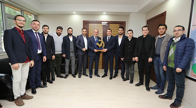 GENÇ ASKON YÖNETİMİ’NDEN GÜRLESİN’E ZİYARET