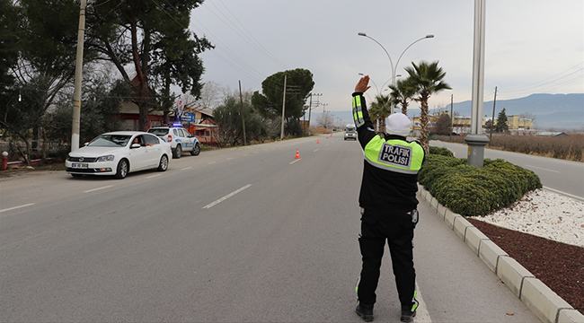 KENT GENELİNDE 420 SÜRÜCÜYE İŞLEM YAPILDI