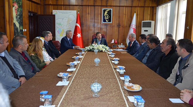 GENEL MÜDÜR ATALAY ALABALIK ÜRETİCİLERİ İLE BULUŞTU