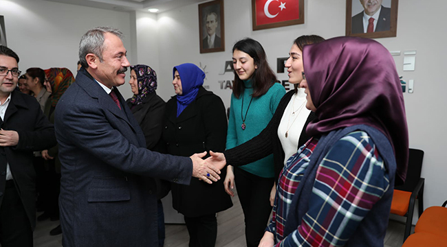 TiN TAVAS TEŞKİLATI İLE BİRARAYA GELDİ