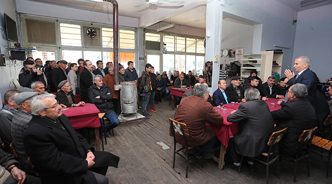 BABA OCAĞINDA COŞKUYLA KARŞILANDI