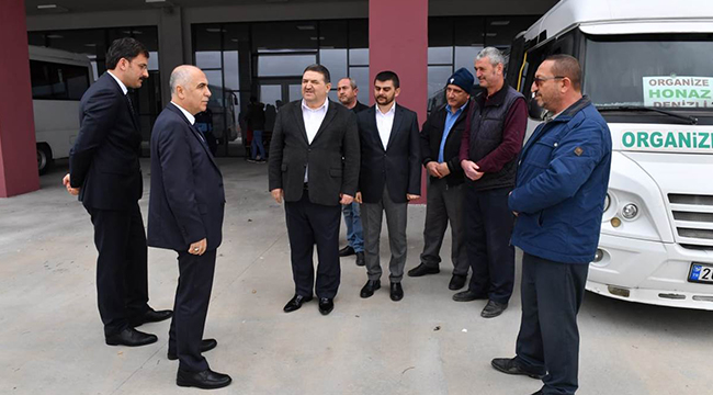 VALİ KARAHAN HONAZ İLÇESİ’NDEYDİ