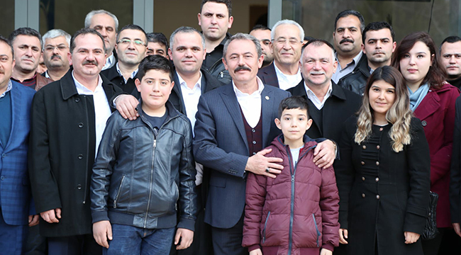 MİLLETVEKİLİ TİN,HEMŞERİLERİNE HİZMETLERİNİ ANLATTI