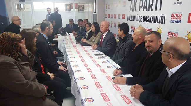 MHP'DEN AKP BULDAN'A NEZAKET ZİYARETİ