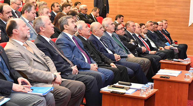 SEÇİM GÜVENLİĞİ VE KAYMAKAMLAR TOPLANTISI YAPILDI