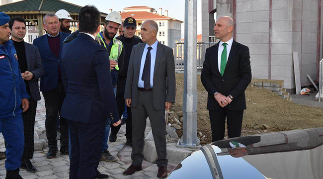 VALİ KARAHAN SARAYKÖY’DE İNCELEMELERDE BULUNDU