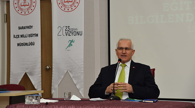 2023 EĞİTİM VİZYONU TOPLANTISI BU KEZ SARAYKÖY'DE YAPILDI