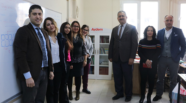 KUŞADASI’NDA “AYDEM SINIF KİTAPLIĞI” OLUŞTURULDU