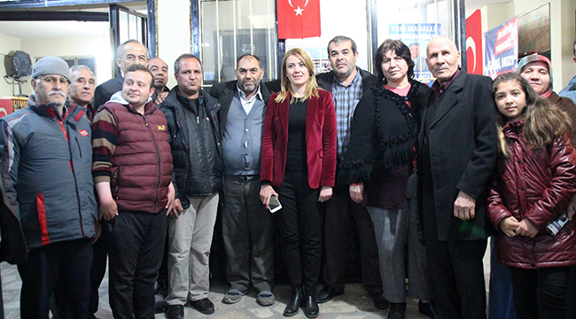 DOĞAN HACIEYÜPLÜ VE GÜMÜŞÇAYLILARLA BULUŞTU