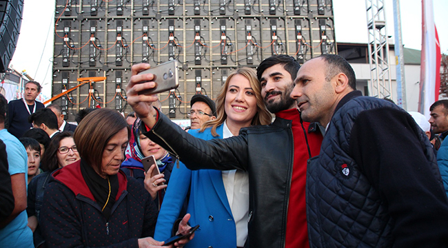 DOĞAN'DAN MİTİNGİ ARATMAYAN MESKA BULUŞMASI