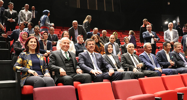 ZEYBEKCİ, KONGRE MERKEZİNİN AÇILIŞINDA KONUŞTU