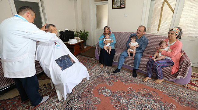 BAŞKAN GÜRLESİN GÖNÜLLERE DOKUNDU