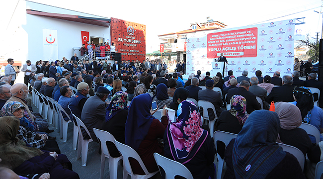 HAYAT KURTARACAK PROJELERE TOPLU AÇILIŞ TÖRENİ