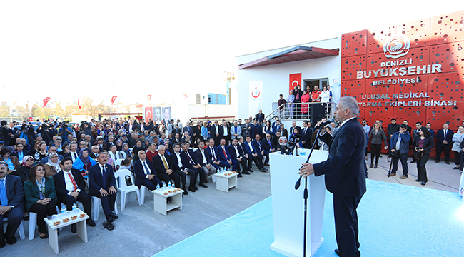HAYAT KURTARACAK PROJELERE TOPLU AÇILIŞ TÖRENİ
