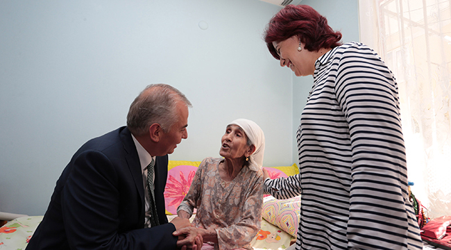 BÜYÜKŞEHiR 17 BiN KİŞİYE EViNDE BAKIYOR