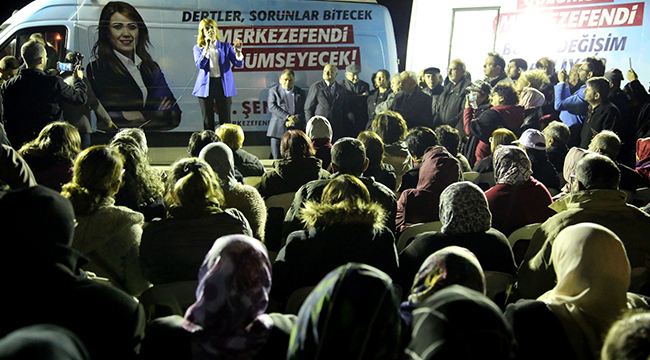 DOĞAN MEŞALE, SLOGAN VE İLGİ İLE KARŞILANDI