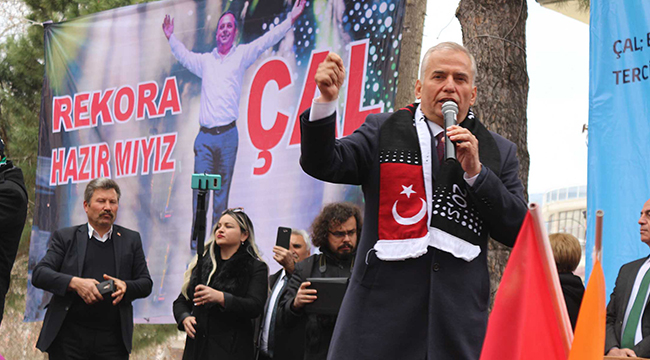 ÇAL BELEDİYE BAŞKANI AKCAN BÜYÜK KONUŞTU