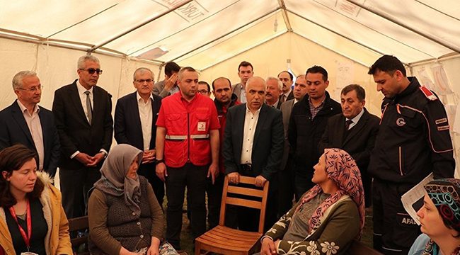 VALİ KARAHAN DEPREMLE İLGİLİ KONUŞTU
