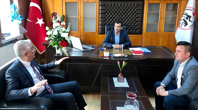 Sancar’dan Atlı’ya Hayırlı Olsun Ziyareti