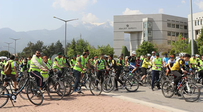 Pedallar Sağlıklı Yaşam İçin Çevrildi