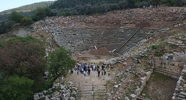 Rektör Bağ, Stratonikeia Gezilerinin Finalini PAÜ Senatosu ile Yaptı