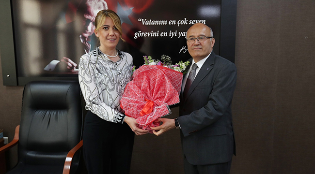 Kaymakam Balcıoğlu'ndan, Başkan Doğan’a Nezaket Ziyareti