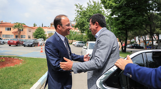 Zeybekci’den Başkan Örki’ye Ziyaret