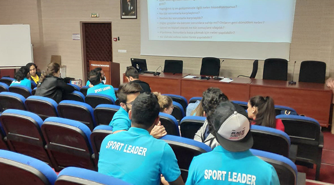 PAÜ’de Avrupa Spor Liderliği Çalıştayı