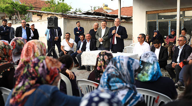 Devecioğlu Hemşerilerine Projelerini Anlattı